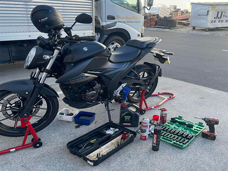 Motorcycle service